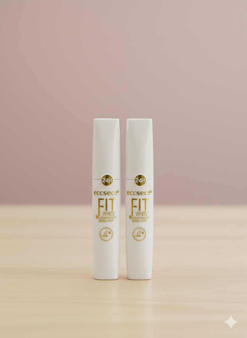 WHITE WATERPROOF MASCARA