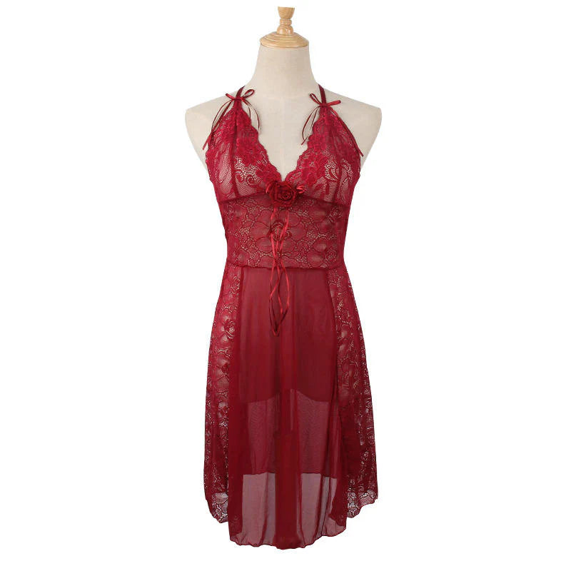 Babydoll Lingerie - Midnight Rose
