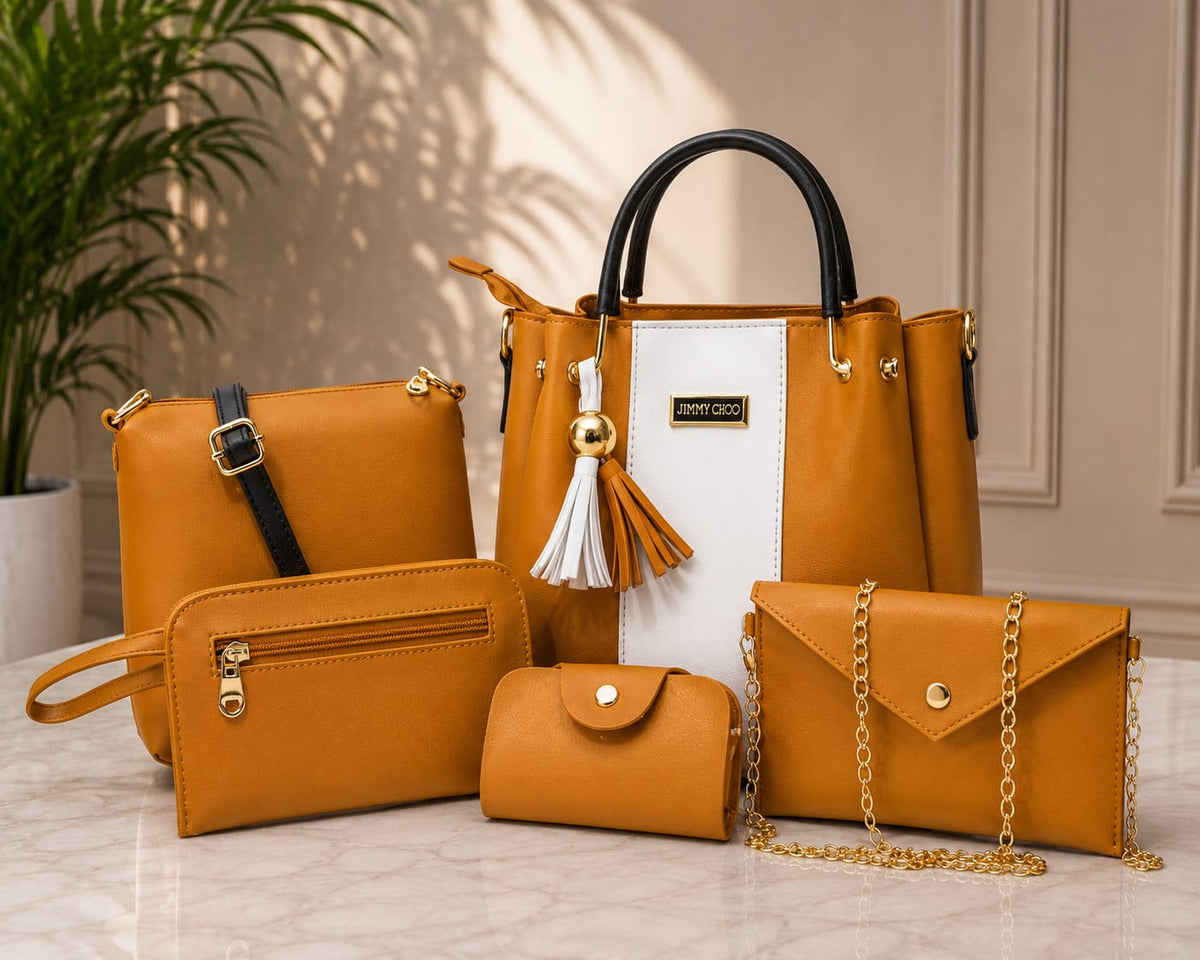 JIMMY CHOO HIGH QUALITY 5PCS SHOULDER BAG