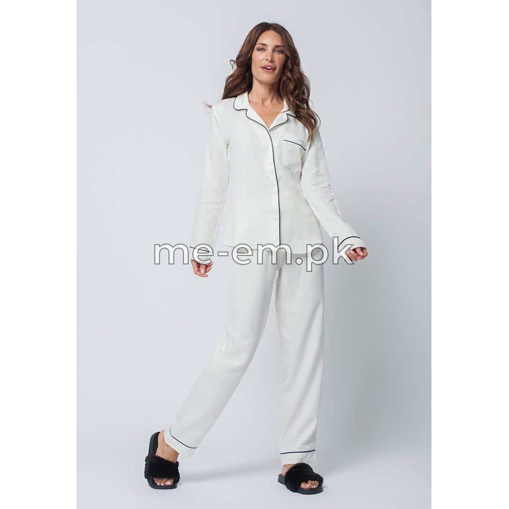 PLAIN SILK - WHITE