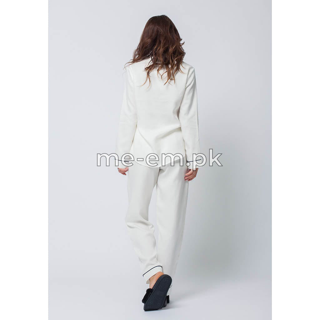 PLAIN SILK - WHITE