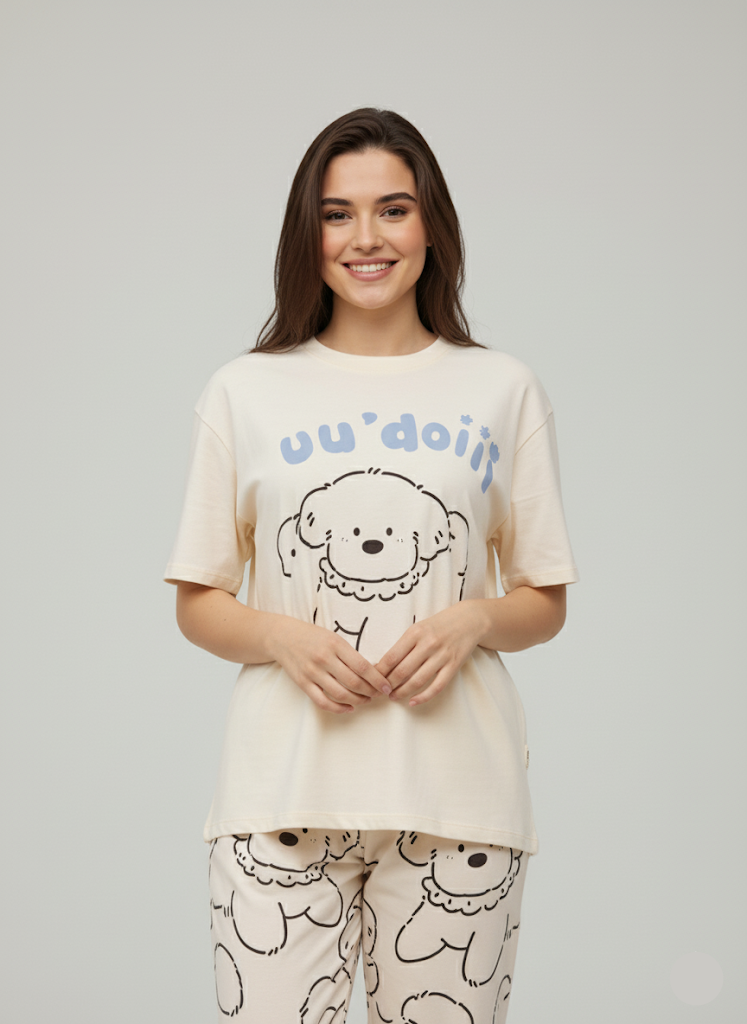 ME-EM SOFT COTTON PJ SUIT- P15