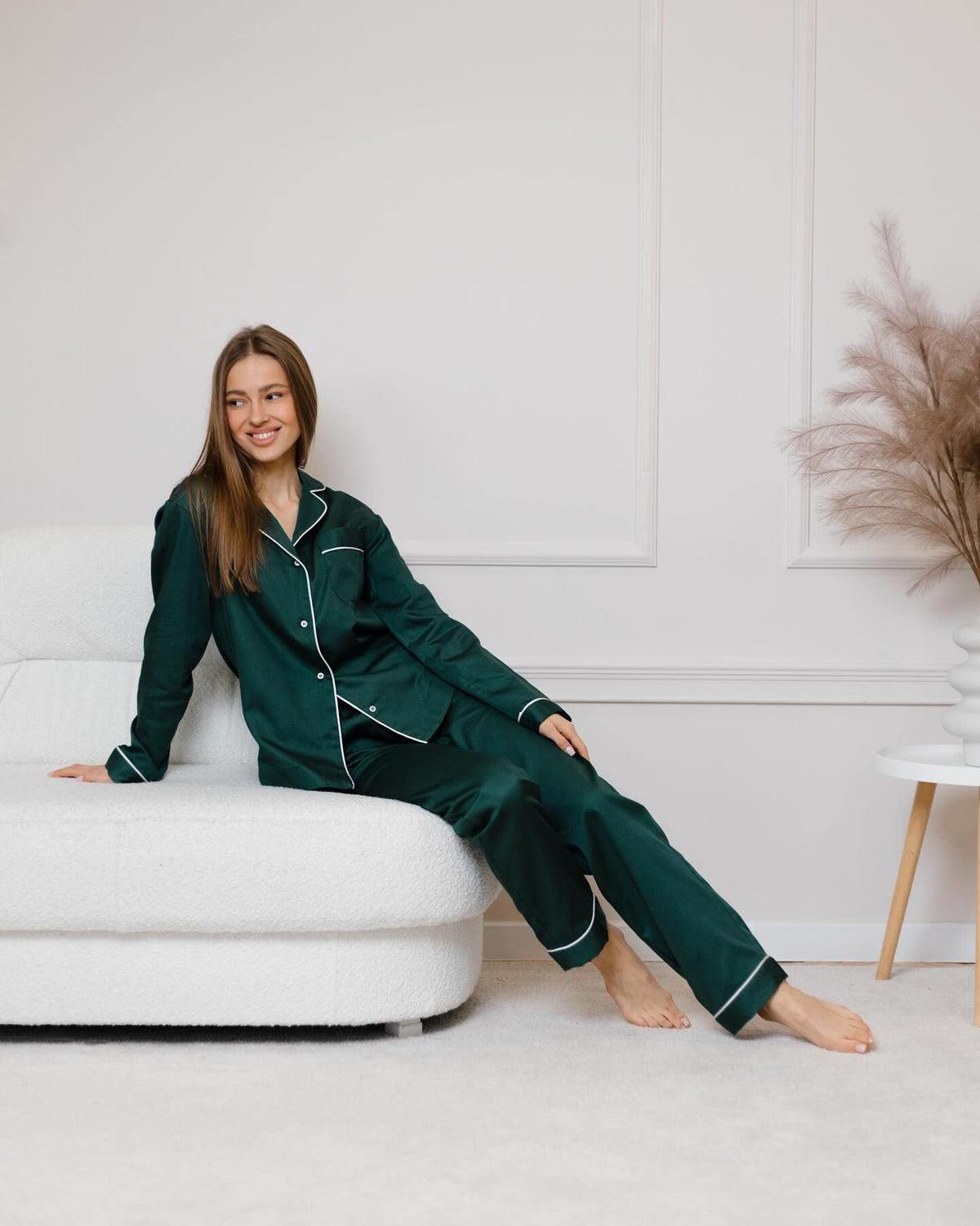PLAIN SILK - EVERGREEN