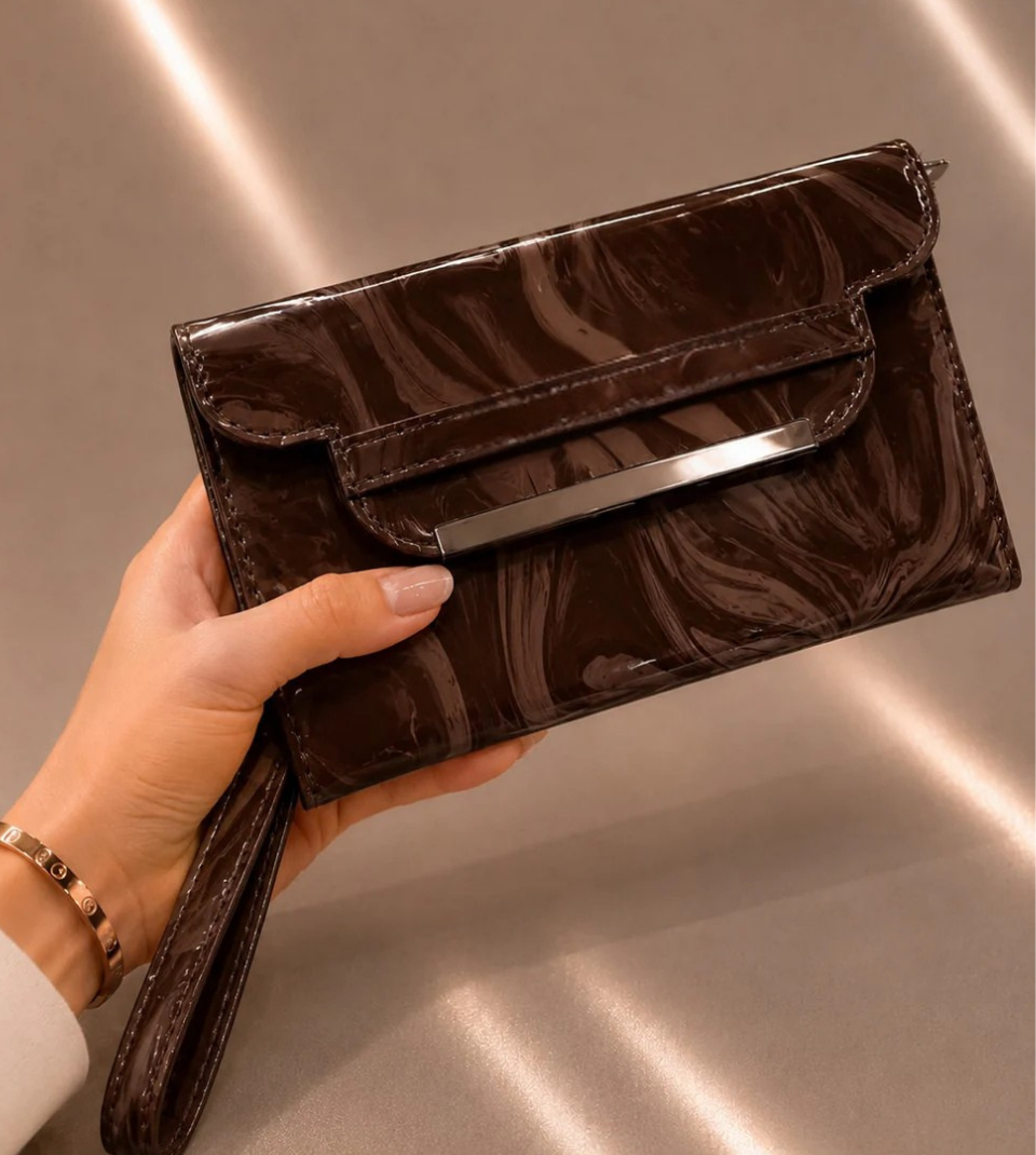 MARBLED CLUTCH SOFT BLUSH ELEGANCE S-2