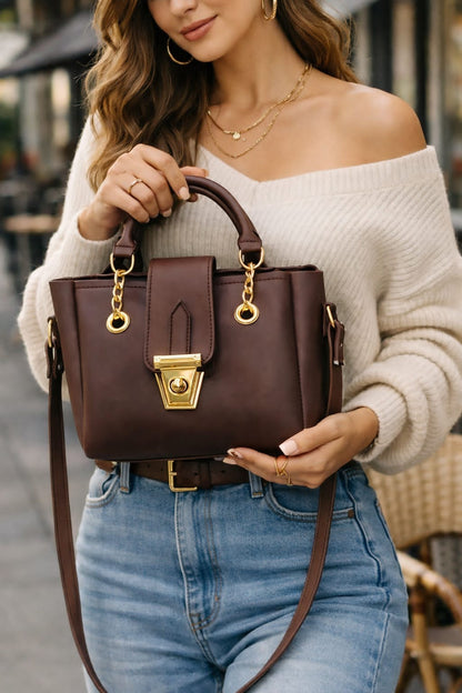 Black Top-Handle Bag