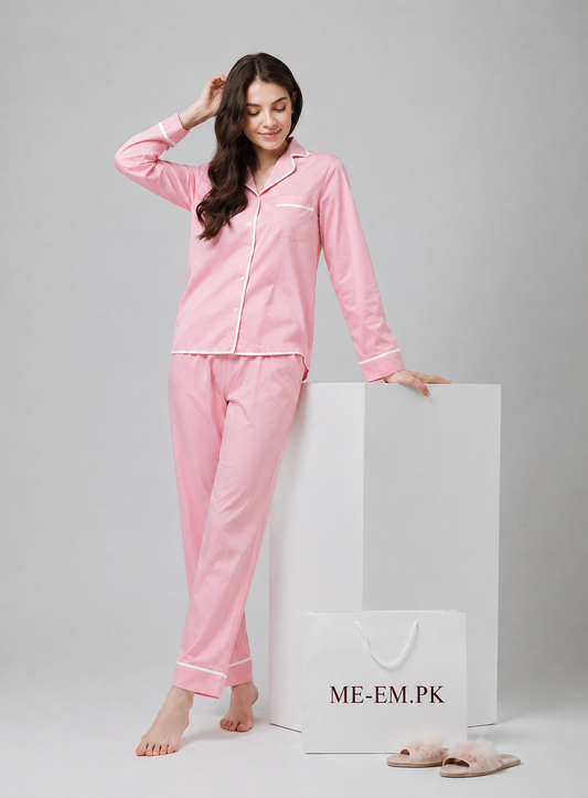 PLAIN SILK -  LIGHT PINK