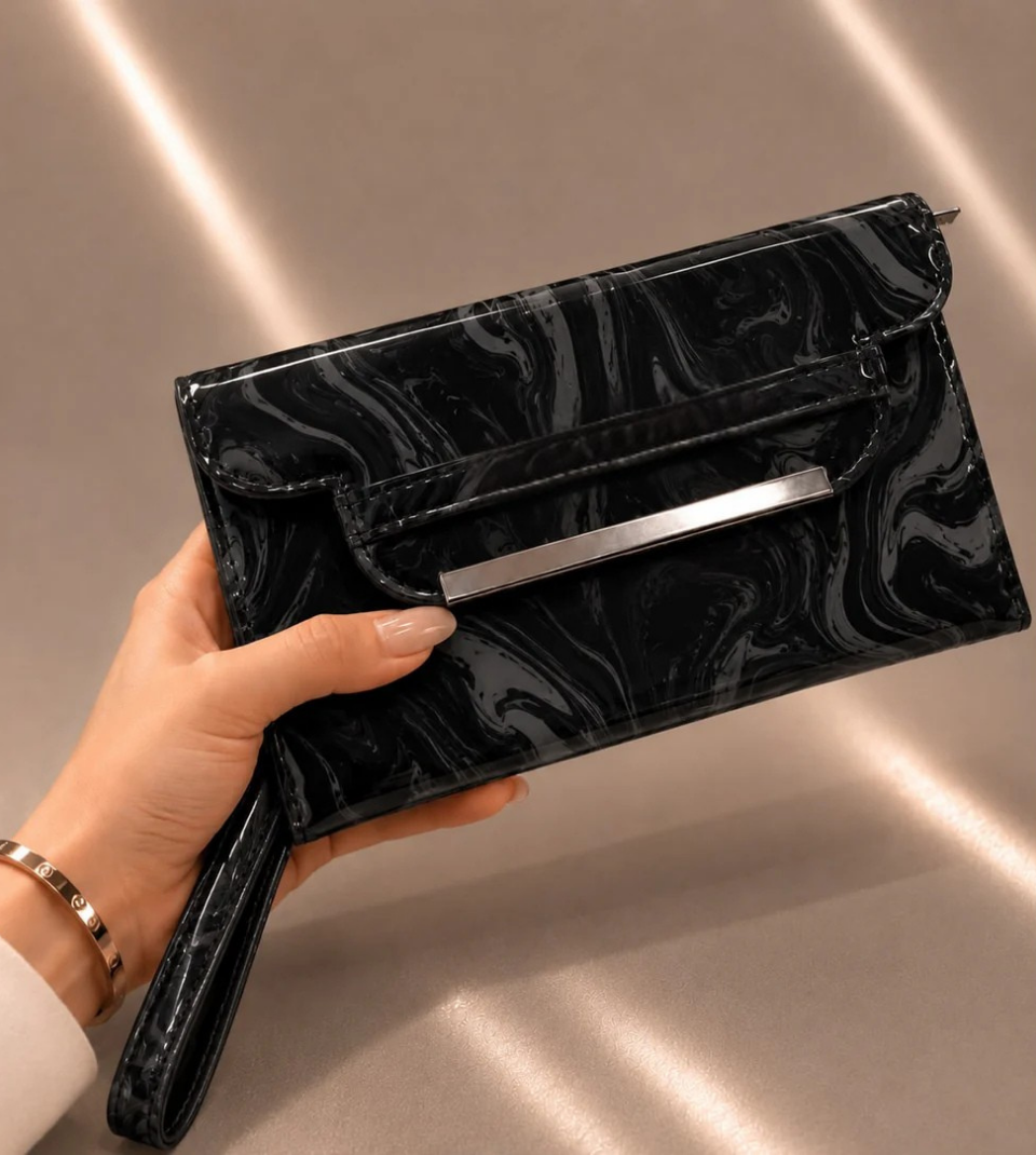 MARBLED CLUTCH SOFT BLUSH ELEGANCE S-2