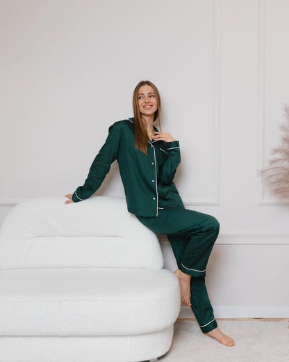 PLAIN SILK - EVERGREEN