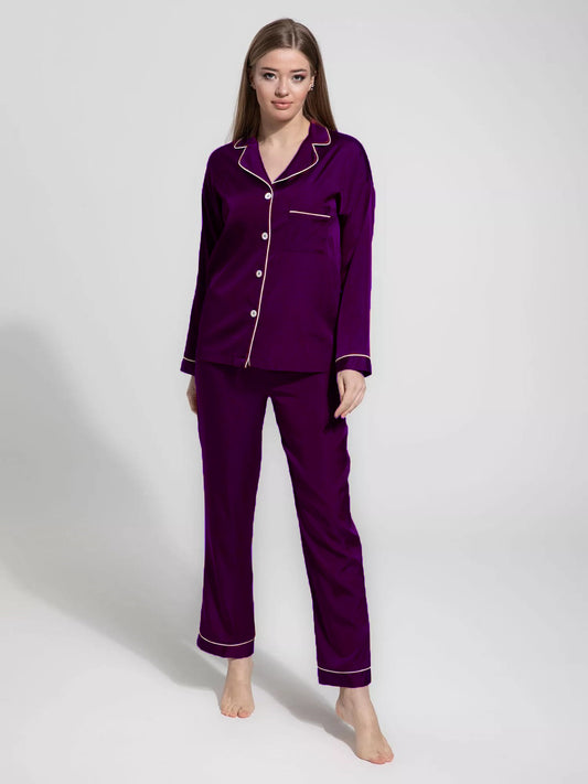 PLAIN SILK - PURPLE