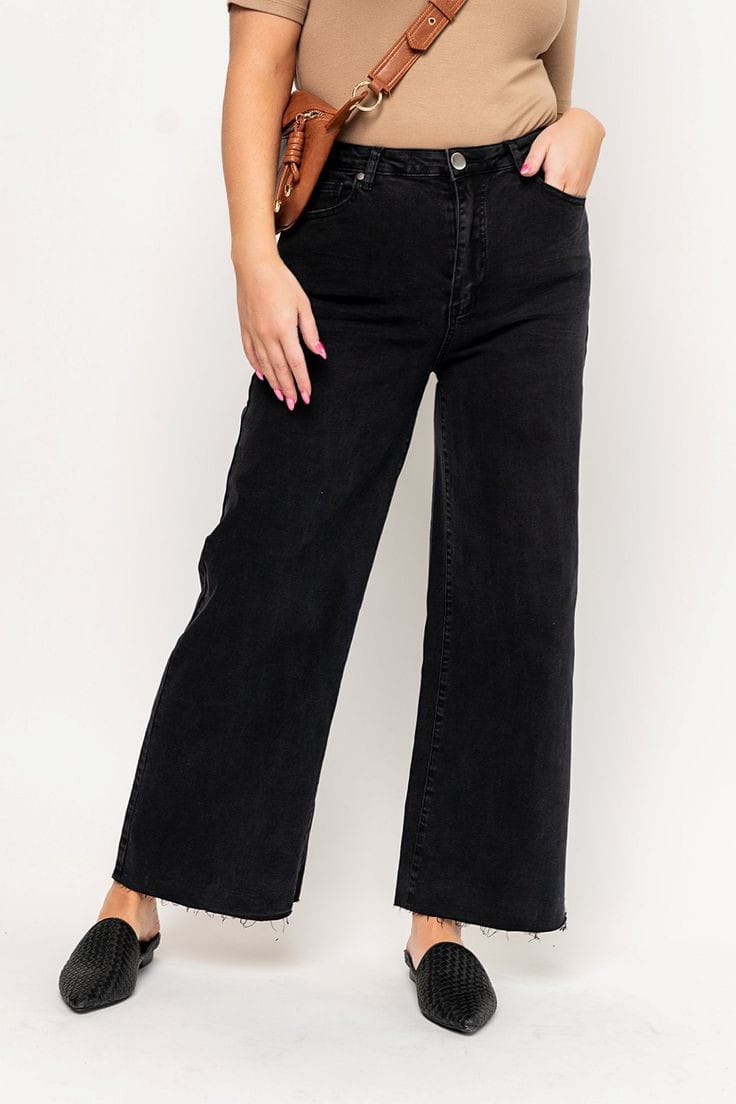 WOMEN WIDE LEG JEANS - WLJ004