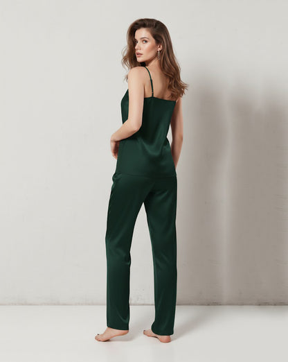 CAMI SILK - GREEN