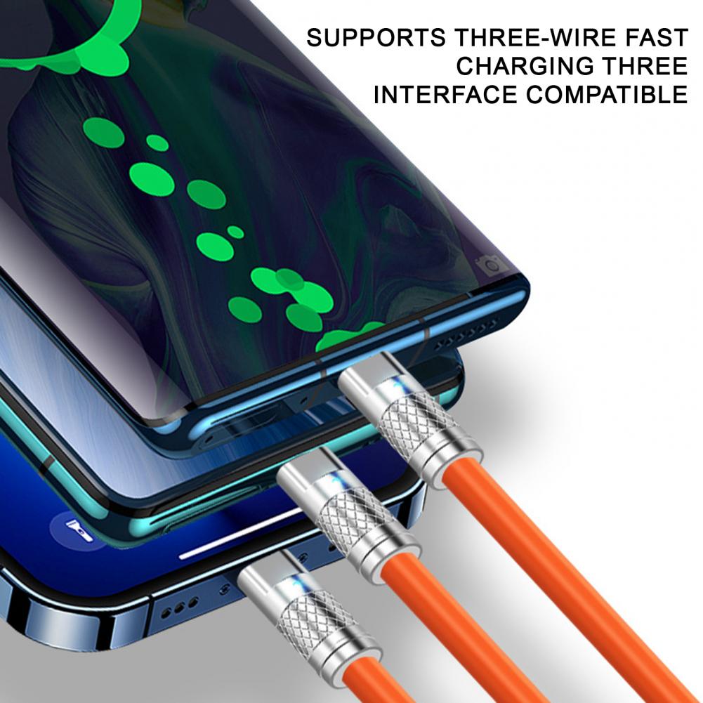 3 in 1 FAST CHARGING CABLE 120W - CC300O