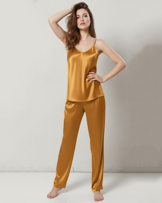 CAMI SILK - CAMEL