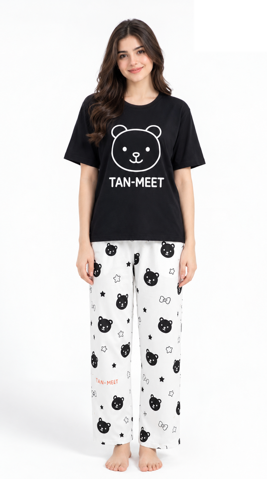 BLACK SMILE TAN-MEET PJ SUIT- P5