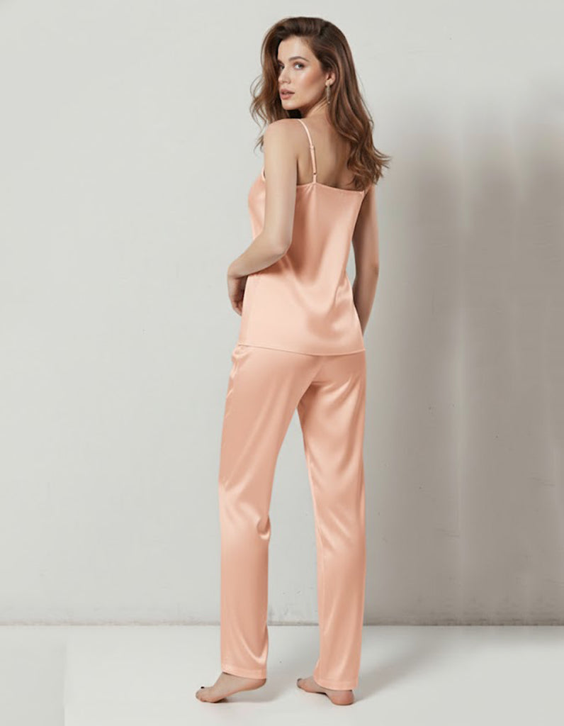 CAMI SILK - DUSTY ROSE