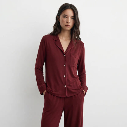 Linen Cloud Pajama Set SBS-9