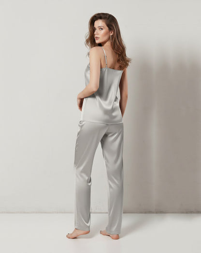 CAMI SILK - GREY