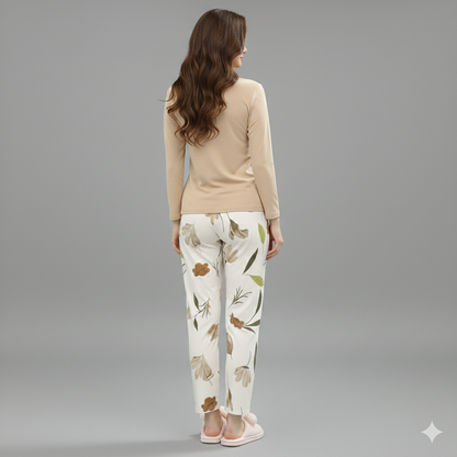 FLORA & FAWN PRINTED NIGHT SUIT