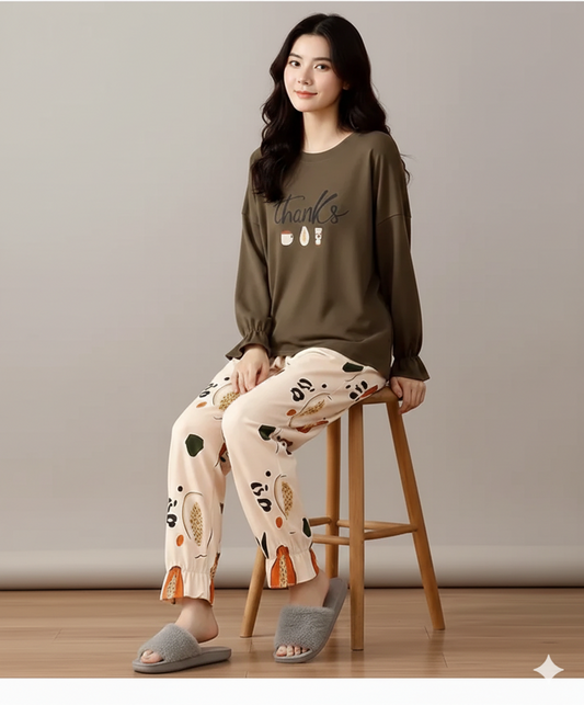 DREAM DAZE PRINTED NIGHT SUIT