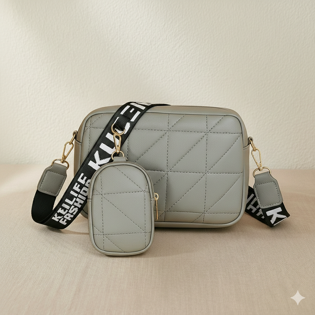 CROSS BODY BAG WITH POUCH