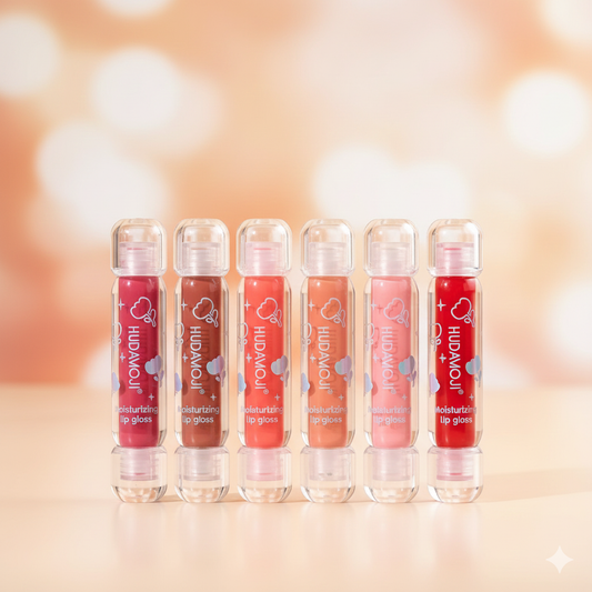 MOISTURISZNG LIP GLOSSES (PACK OF 6)