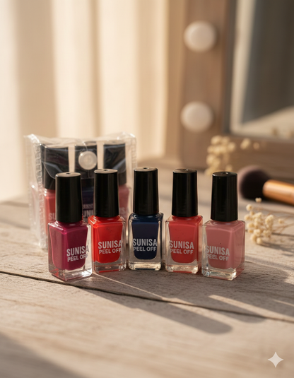 POP COLOUR NAIL POLISH ( PACK OF 12)