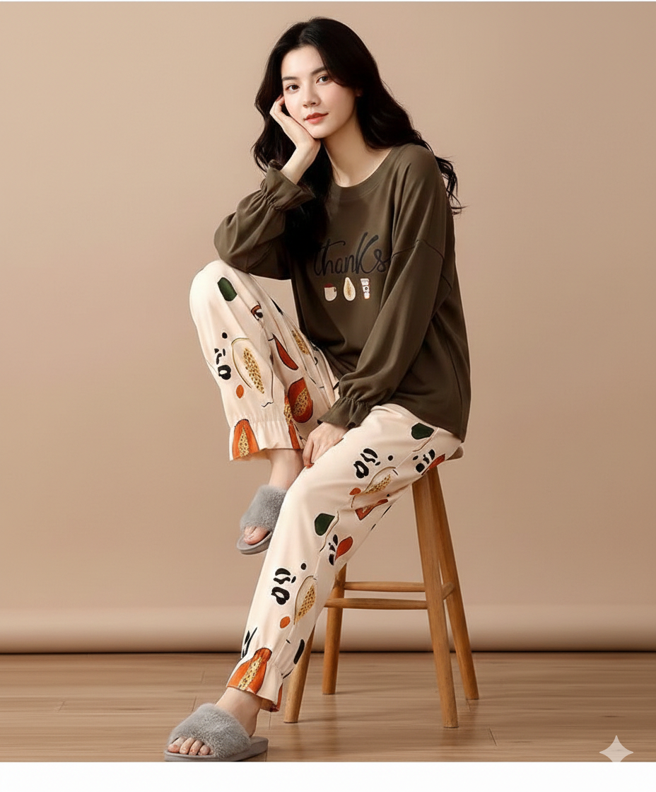 DREAM DAZE PRINTED NIGHT SUIT