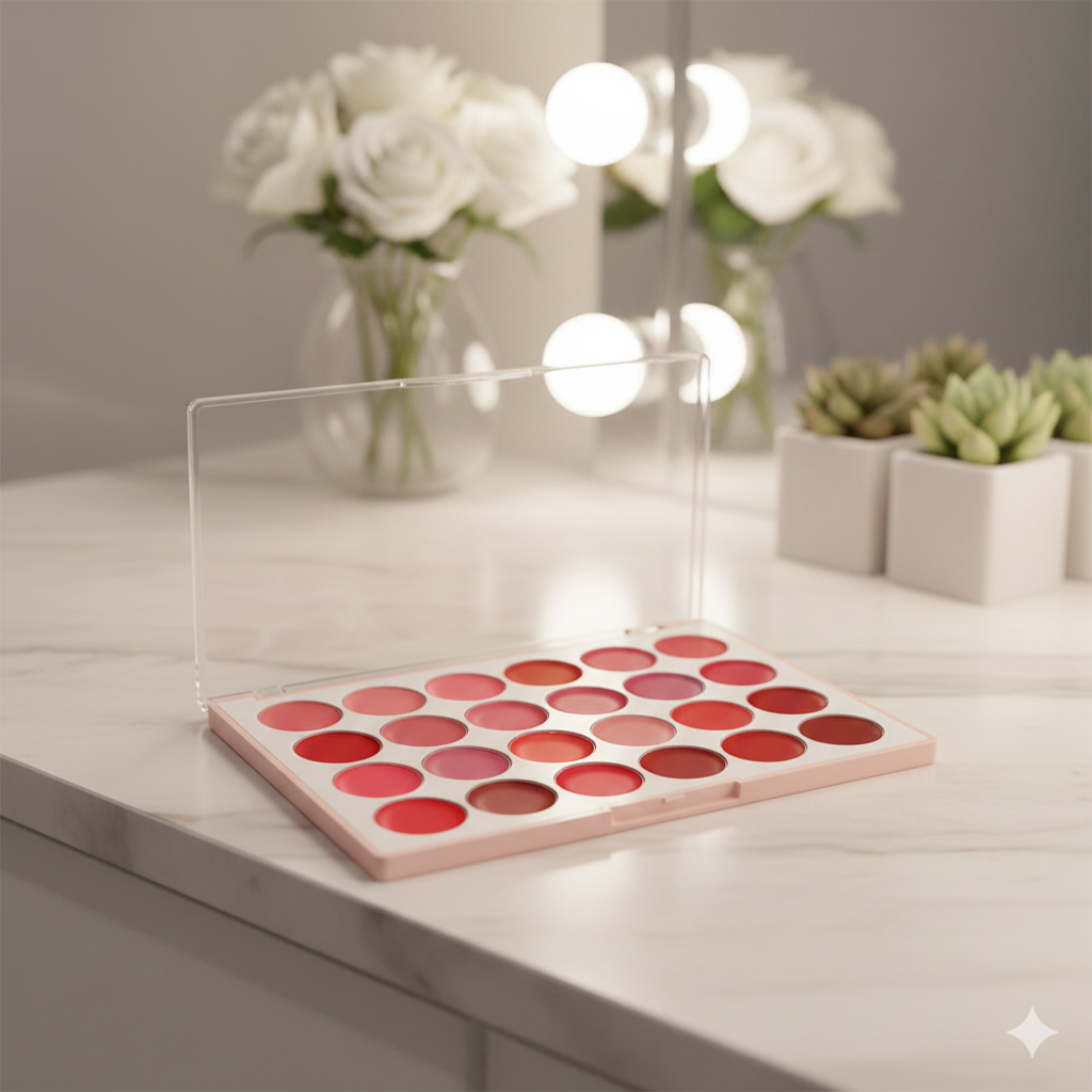 LIPSTICK AND LIP CREAM PLATTE