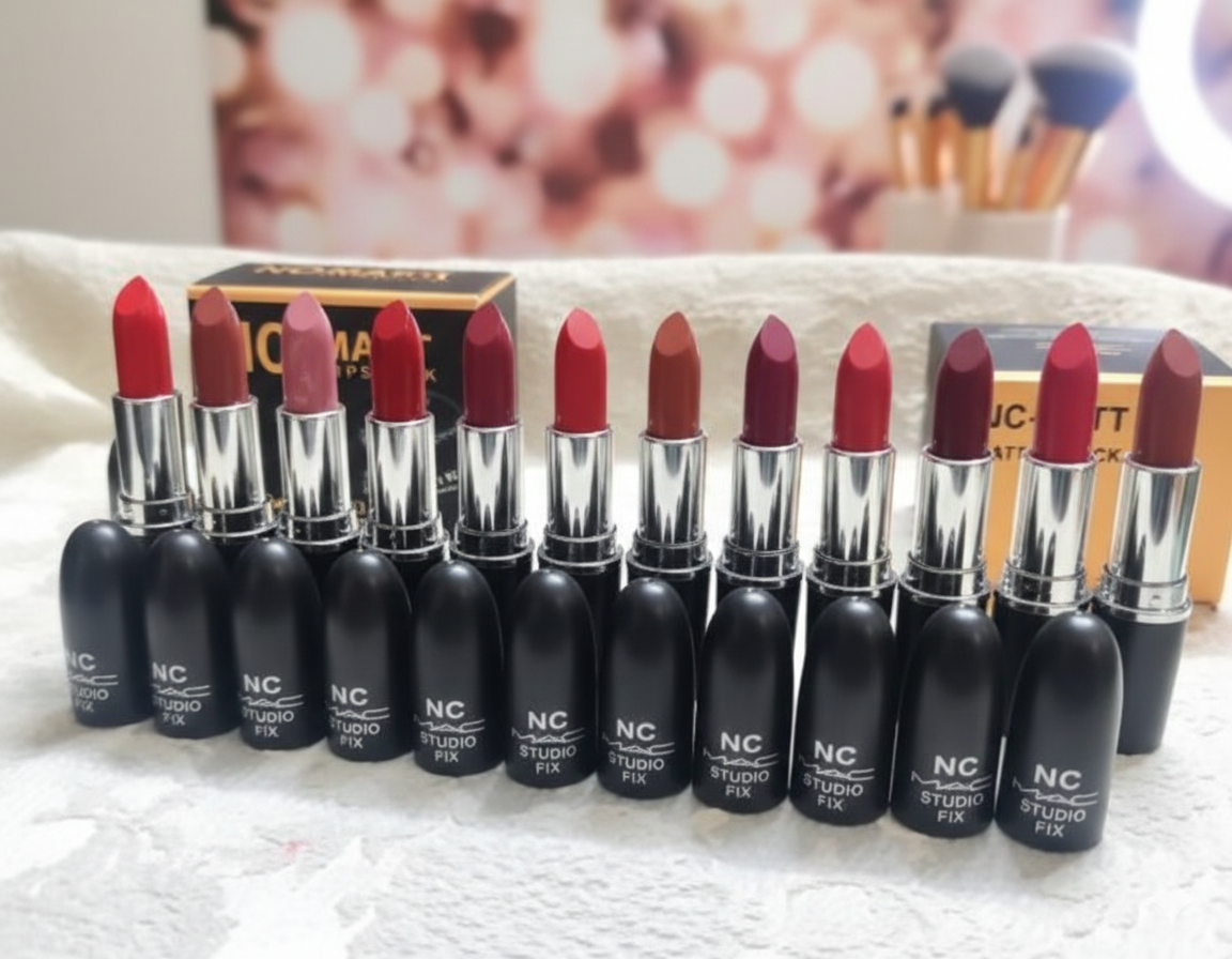 NC MATTE LIPSTICK (PACK OF 12)