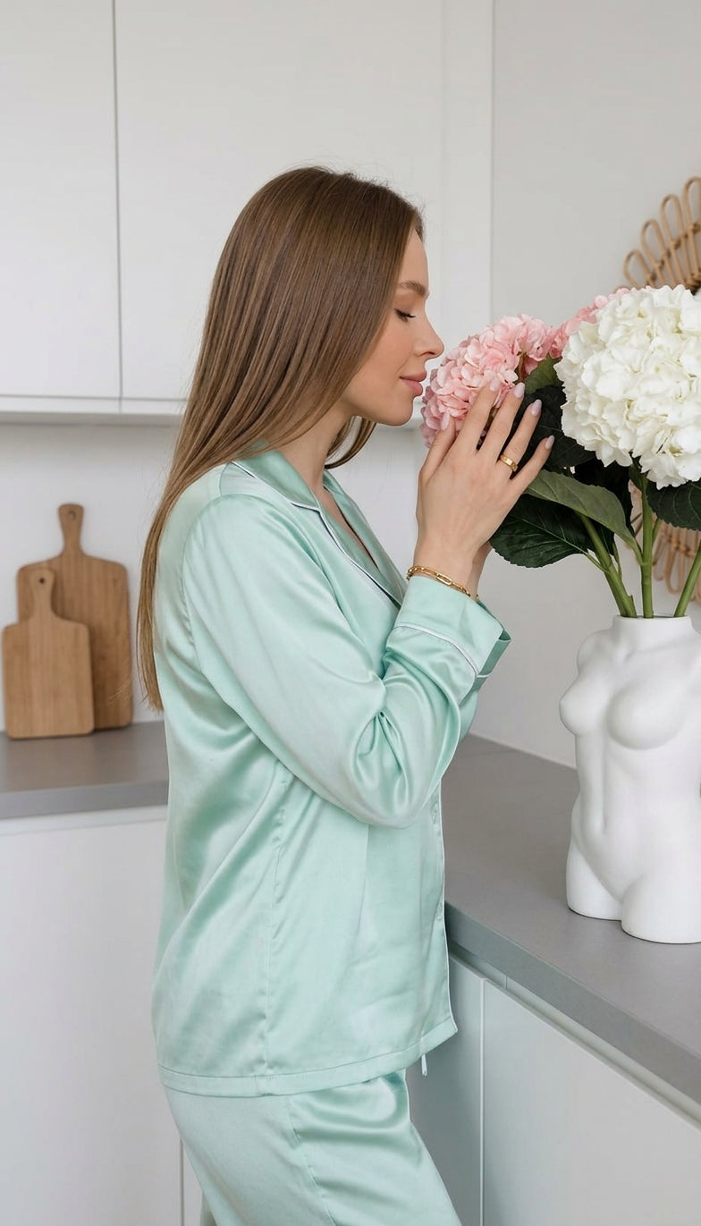 PLAIN SILK - AQUA CREAM
