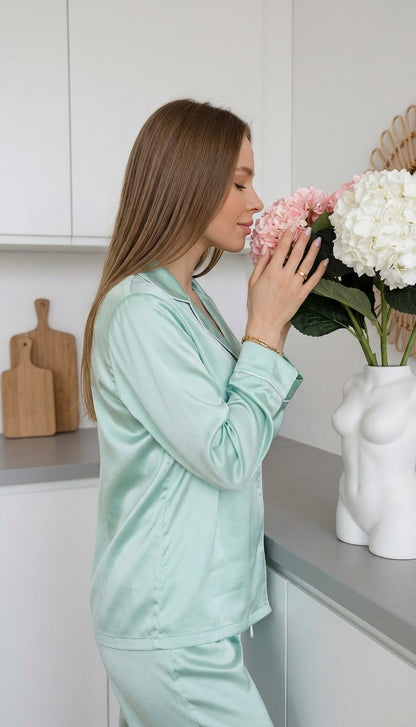 PLAIN SILK - AQUA CREAM