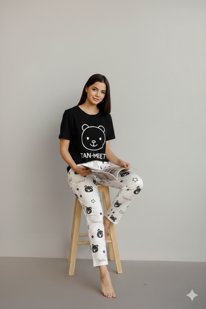 ME-EM SOFT COTTON PJ SUIT- P5