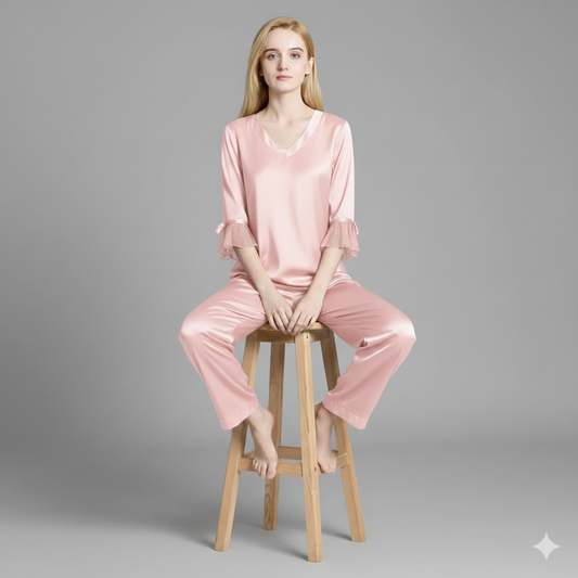 SILK NETRIBBON - PINK