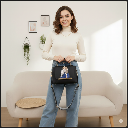 SELFIE GIRL PRINTED BAG