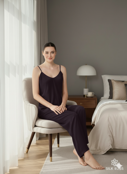 CAMI SILK - PURPLE