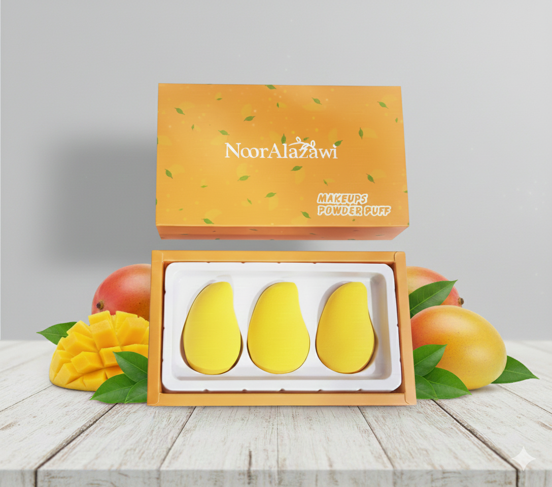 MANGO MAKEUP POWDER PUFF