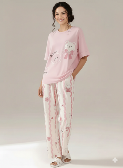 ME-EM SOFT COTTON PJ SUIT- P14