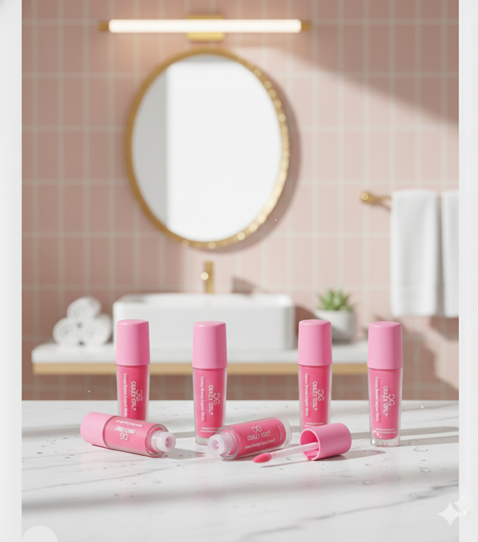 CRAZY GIRL'S LIQUID BLUSH ON(PACK OF 6)