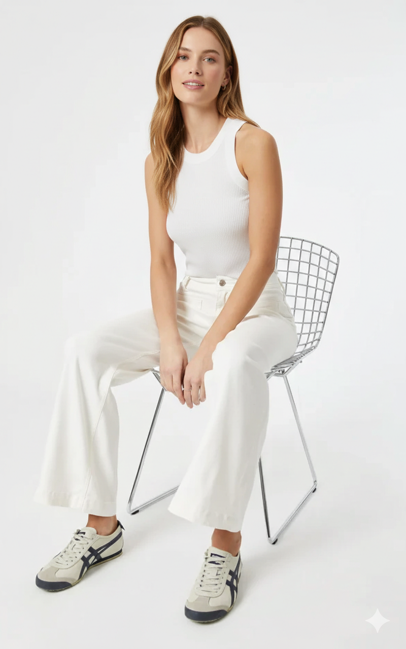 WOMEN WIDE LEG JEANS - WLJ003