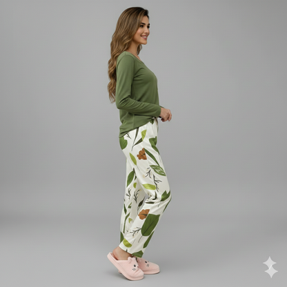 FLORA & GREEN PRINTED NIGHT SUIT