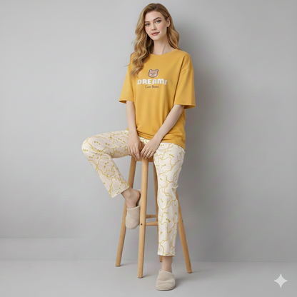 SR-DREAM PRINTED NIGHT SUIT
