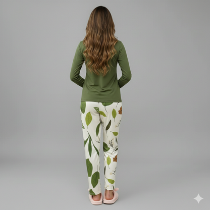 FLORA & GREEN PRINTED NIGHT SUIT