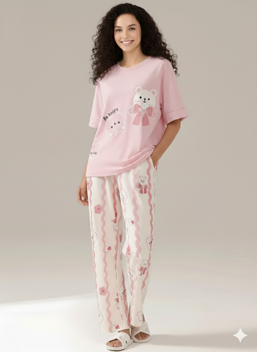 ME-EM SOFT COTTON PJ SUIT- P14