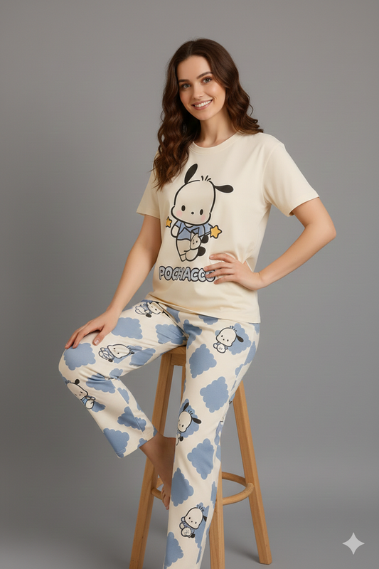 ME-EM SOFT COTTON PJ SUIT- P4