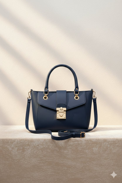 Black Top-Handle Bag