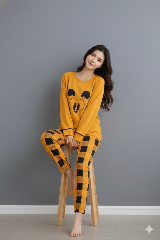 NEW MICKEY EYE PRINTED NIGHT SUIT