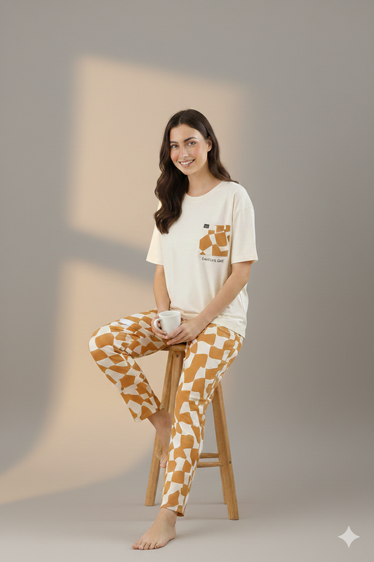ME-EM SOFT COTTON PJ SUIT- P7