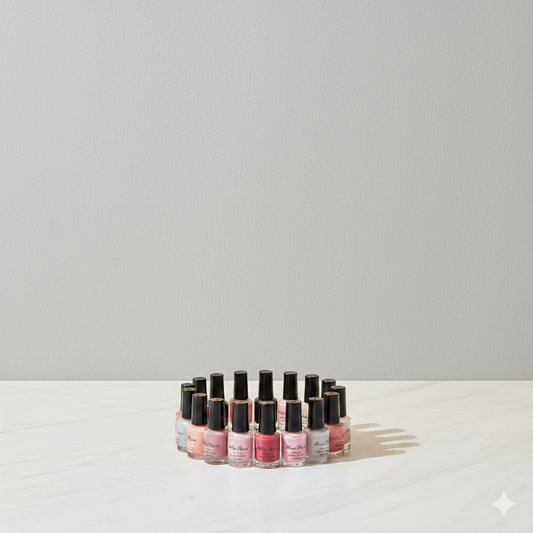 MISS ROSE NAIL POLISH PEEL OFF – 12 PCS SET