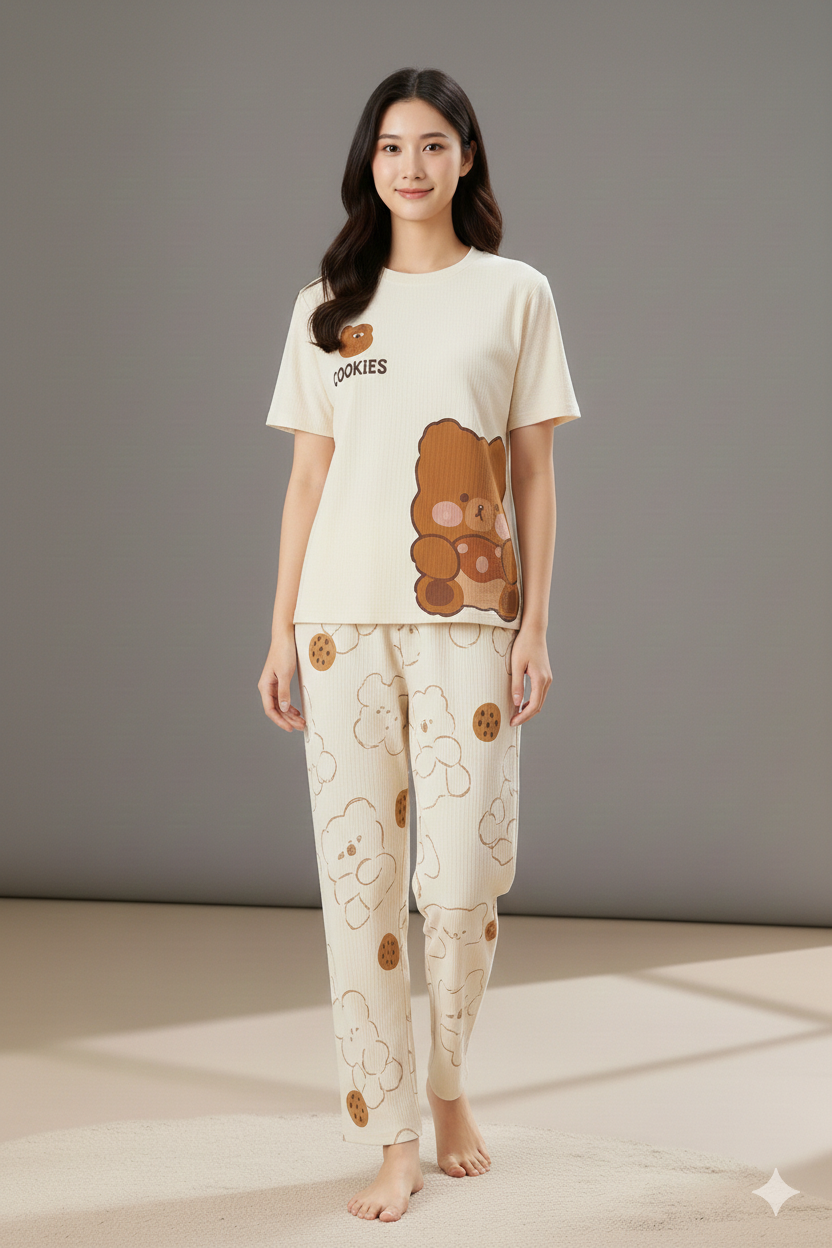 ME-EM SOFT COTTON PJ SUIT- P3