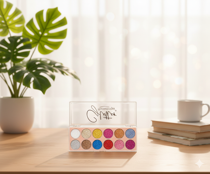 GILETTER EYESHADOW PLATTE (12 COLOURS)